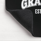 Zum Opa Befördert Est 2026 Bald Opa Lo Mousepad (Ecke)