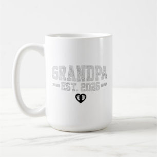 Zum Opa befördert Est. 2026 Opa Est. 2026 Männer Kaffeetasse