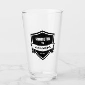 Zum Opa befördert Glas (Vorderseite)
