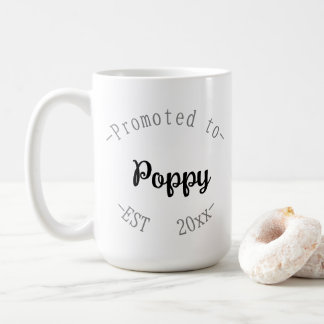 Zum Opa befördert Kaffeetasse