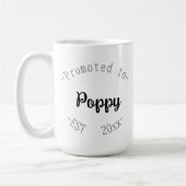 Zum Opa befördert Kaffeetasse (Links)