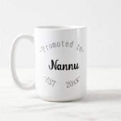 Zum Opa befördert Kaffeetasse (Links)