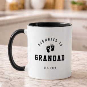 Zum Opa befördert Neuer Opa Tasse