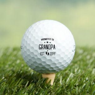 Zum Opa befördert Schwangerschafts-Ankündigungs-Ta Golfball