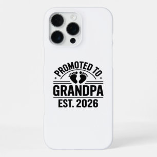 Zum Opa befördert, seit 2026, Lustiger Neuer Opa iPhone 16 Pro Max Hülle