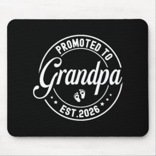 Zum Opa befördert voraussichtlich 2026 Großeltern Mousepad