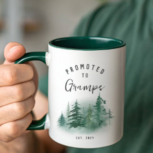 Zum Opa des Jahres befördert. Tasse