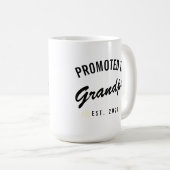 Zum Opa ernannt vorauss. 2026 Kaffeetasse (VorderseiteRechts)