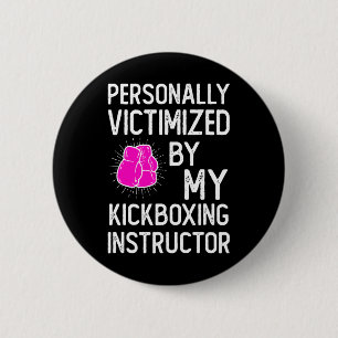Zum Opfer meiner lustigen Martial-Arts-Kickbox-Kic Button