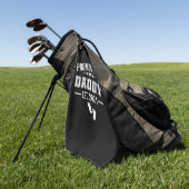 Zum Papa 2021 befördert Erste Väter Golfhandtuch (Gras)