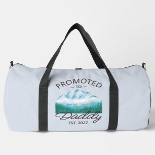 Zum Papa Befördert Erw. 2027 Neue Papa-Ankündigung Duffle Bag