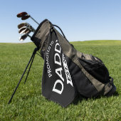 Zum Papa befördert Est. 2026 II Golfhandtuch (Gras)
