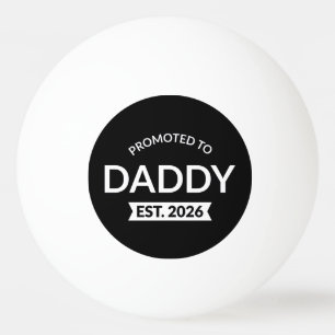 Zum Papa Befördert Est. 2026 II Tischtennisball
