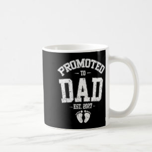 Zum Papa Befördert Est 2027 Neue Mama Daddy Vatert Kaffeetasse