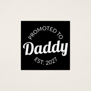 Zum Papa Befördert Est 2027 Neuer Papa Baby Shower