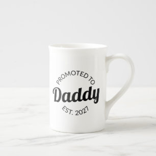 Zum Papa Befördert Est 2027 Neuer Papa Baby Shower Porzellantasse
