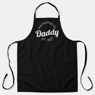 Zum Papa Befördert Est 2027 Neuer Papa Baby Shower Schürze