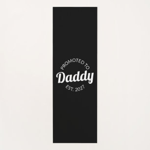 Zum Papa Befördert Est 2027 Neuer Papa Baby Shower Yogamatte