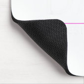 Zum Papa oder erstmaliger Vater neues Mädchen da Mousepad (Ecke)