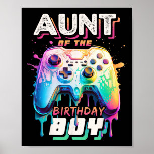 Zum passenden Familienspiel-Videospiel des Geburts Poster