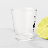 Zum perfekten Alter - Männer 60. Geburtstag Schnapsglas (Links)