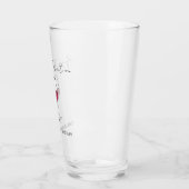 Zum perfekten Wein 60. Geburtstag Glas (Links)