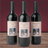 Zum perfekten Wein 60. Geburtstag Weinetikett