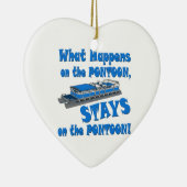 Zum Pontoon Keramik Ornament (Rechts)
