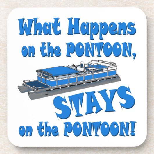 Zum Pontoon Untersetzer (Vorderseite)