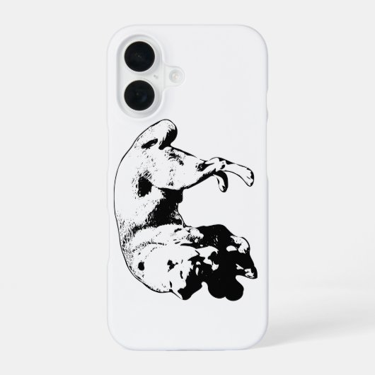 Zum Preis gebogen iPhone 16 Hülle (Rückseite)