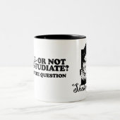 Zum Re oder nicht zu Re-Fudiate Zweifarbige Tasse (Mittel)