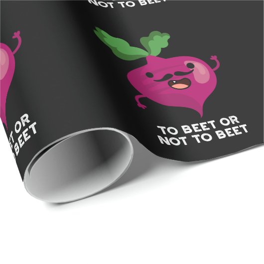 zum Rüben oder nicht zum Rüben lustigen Shakespear Geschenkpapier (Rolleneckpunkt)