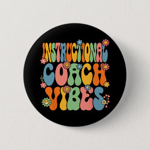 zum Schullehrer Vibes First Day of S Button