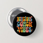 zum Schullehrer Vibes First Day of S Button (Vorne & Hinten)