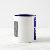 Zum Schweigen bringen der Sarah-Kaffee-Tasse Zweifarbige Tasse (Mittel)