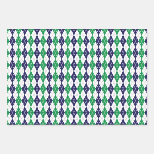 zum Set "Grünbuch zur grünen Raute" Geschenkpapier Set (Vorderseite)