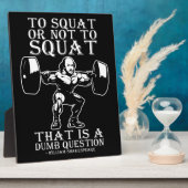 Zum Squat oder nicht zu - Shakespeare - Funny Nove Fotoplatte (Seite)