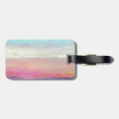 Zum Strand bitte Liegestühle Mit Monogramm Gepäckm Gepäckanhänger (Rückseite horizontal)