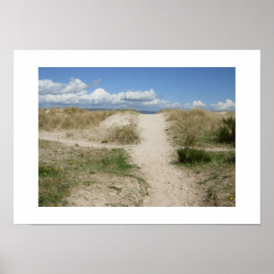 Zum Strand Poster