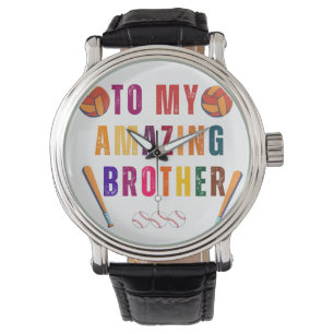 Zum Tag meines unglaublichen Bruders Armbanduhr