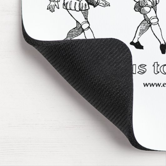 Zum Tanz Mousepad (Ecke)