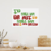 zum Tauchgang Poster (Küche)