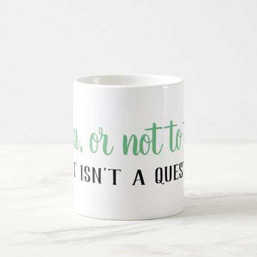 Zum Tee oder nicht zum Tee… Die Tasse des (Mittel)