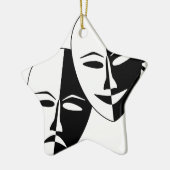 Zum Theater! Keramikornament (Links)