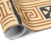 zum Thema des alten Griechenlands in Form eines S Geschenkpapier (Rolleneckpunkt)