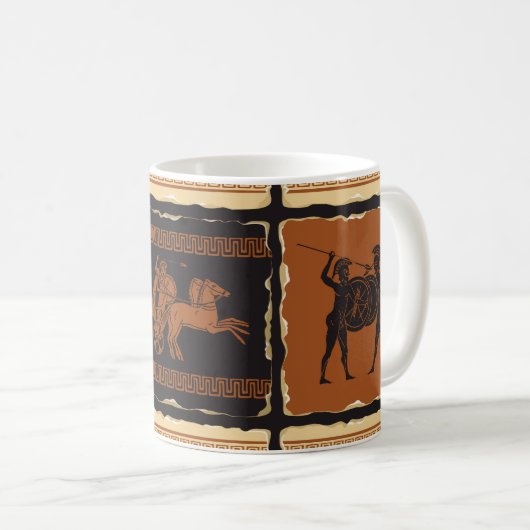 zum Thema des alten Griechenlands in Form eines S Kaffeetasse (VorderseiteRechts)