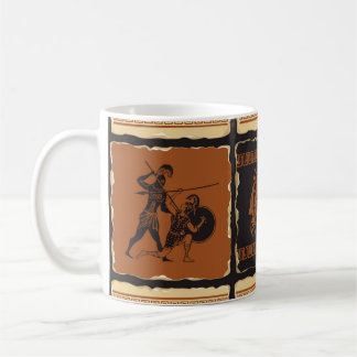  zum Thema des alten Griechenlands in Form eines S Kaffeetasse