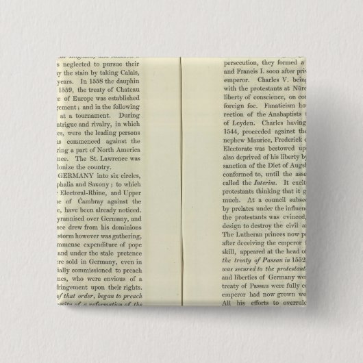 Zum Tod von Charles V. 1551 Button (Vorderseite)