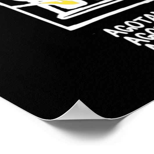 Zum Tode-Herz-Poster Poster (Ecke)