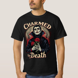Zum Tode verdammter Halloween-Tag-Horror T-Shirt